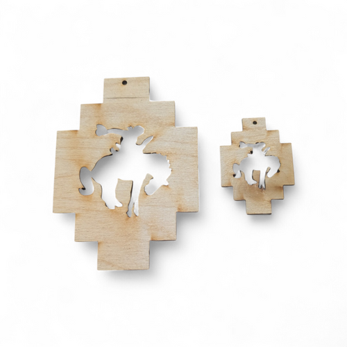 EARRING / PENDENT COWBOY