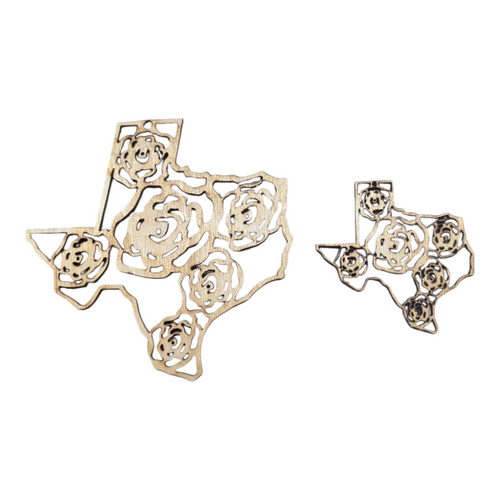 EARRING / PENDENT TEXAS ROSE