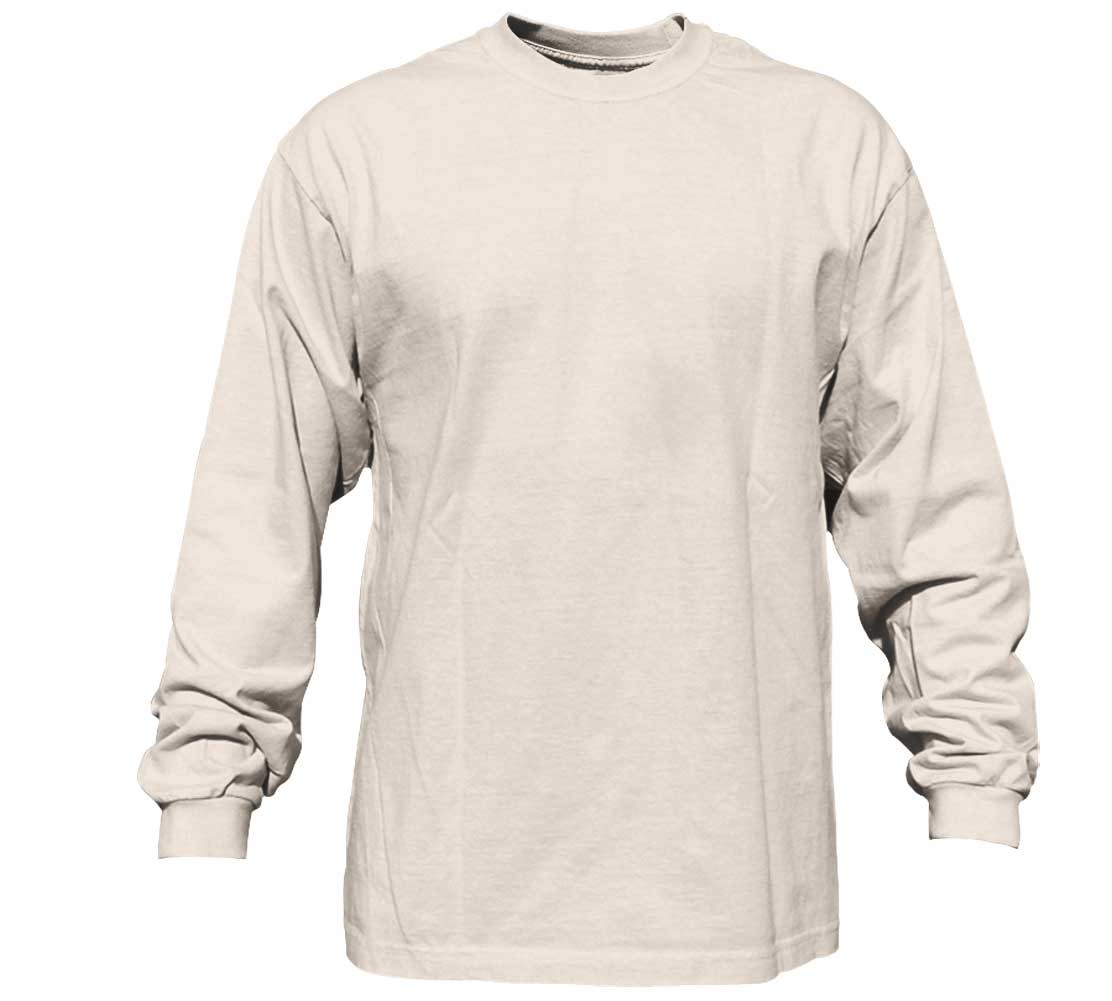 トップス luxury cotton long sleeve tee shirt Thick cotton Long sleeve shirt Made in USA | Premium Cotton Shirts