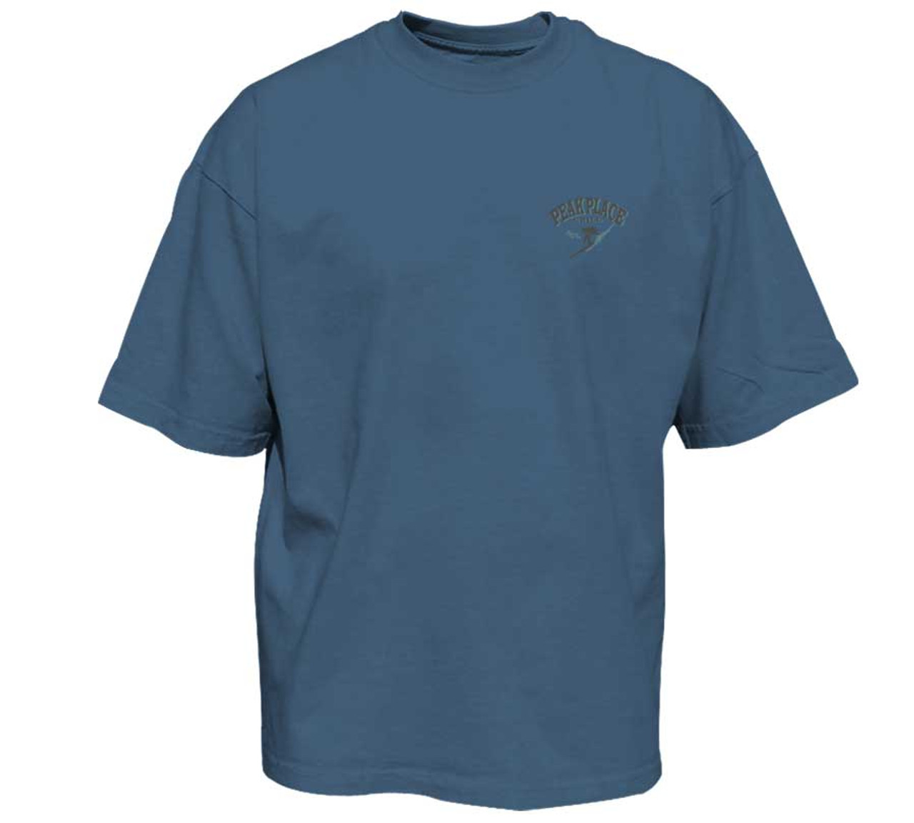 Color: Cobalt - Front of Shirt