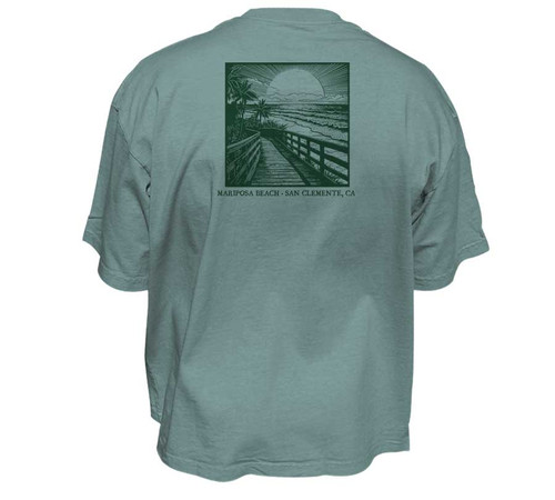 Mariposa Short Sleeve T-Shirt | Pro - Fit - HeavyTShirt.com