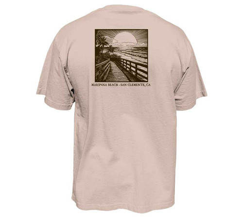 Mariposa Short Sleeve T-Shirt | Classic Fit - HeavyTShirt.com