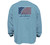 Color: Tidal Wave Blue - Back of Shirt