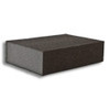 Abrasive Block Four Sided 100 Grit Size: 3-7/8" x 2-5/8" x 1