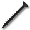 Black Square/Phillips Combo Flat Head with Coarse Thread & Nibs 8x1-1/2"
