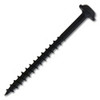Black Square Round Washer Head Coarse Thread Type 17, 8x2"
