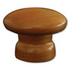 Knob 1-1/2" Cherry Unfinished Face Grain