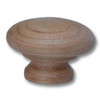 Knob 1-3/4\" Pine Unfinished Face Grain