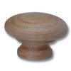 Knob 1-3/4" Cherry Unfinished Face Grain