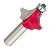 Carbide Combination Round Over Bit 1-31/64in dia. 1in Height, 1/2in Large Radius, 1/4in Small Radius