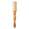 35.25" Reeded Country French Column Maple