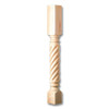 35.25" Roman Classic Rope Half Column Cherry