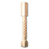 35.25" Roman Classic Rope Column Maple