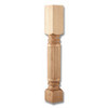 5" Dia Fluted Classic Column Half Cherry 1ea