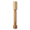 3.75 x 35.25" Dia Roman Weave Column Maple 1ea