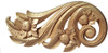 Floral Maple Scroll Applique (Left)