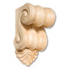Scrolled Cherry Corbel- 6 1/2"