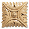 Large Square Rosette