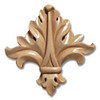 Wooden Leaf Applique