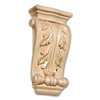 Acanthus Cherry Wood Corbel- 6"