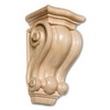 Traditional Small Maple Corbel- 7\"