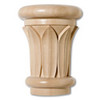 Papyrus Cherry Wood Capital- 7 1/16"