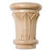 Papyrus Cherry Wood Capitol- 3 9/16"