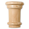 Traditional Cherry Wood Capitol- 3 9/16"