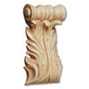 Small Acanthus Maple Spool Corbel- 2 5/8"