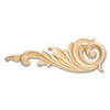 Cherry Wood Scroll Applique