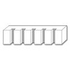 Wood Dentil Moulding- 5/8 x 1 1/2