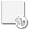 Fastcap White Solid PVC  E2 Electrical 6-1/2" x 6-1/2