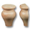 4 5/8 in. Tulip Foot Maple 1ea