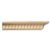 Maple Fluted Crown Moulding- 3 1/2"