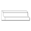 Poplar Panel Moulding- 3/4 X 2