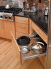 Cookware Organizer for 36" Base Cabinets - Chrome-Crominox Wire