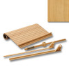 Tambour Door Kit Cherry Veneer 15" Slat
