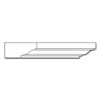 Top Cap Moulding- 1 x 2 1/8