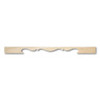 60 in. Large Valance Maple 1ea