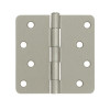 4''x 4''x 1/4'' Radius Hinge, Oil Rubbed Bronze