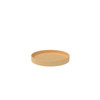 18" Natural Wood - Maple full circle lazy susan tray, no hole, no bearing