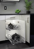 Rev-A-Shelf 33'' Pullout Basket with Soft-Close, Chrome , Wire