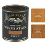 Pecan Water-Based Semi-Gloss Stain, Quart