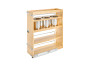 7" Bottom/Side Mount, Soft-Close, Frameless Base Cabinet Utensil Organizer