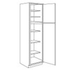 Pantry Cabinet 15 W X 84 H X 24 D - Quest Metro Frost Series by Fabuwood