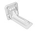 FGV Universal rear mount socket for FGV EXSC (Undermount Drawer Slides) , plastic FGV Universal rear mount socket for FGV EXSC (Undermount Drawer Slides) , plastic