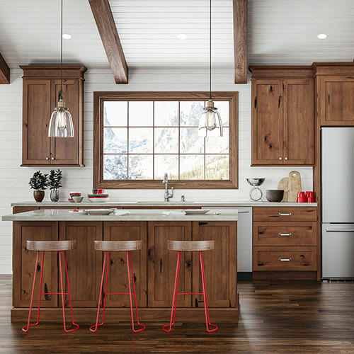 Upton Brown Series by JSI Cabinetry