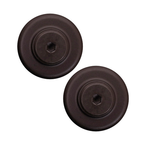 QG Rail End Cap Kit Black, includes 2 Rail End Cap -- enough to finish off one rail section.