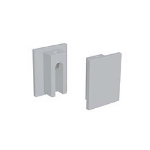 End Covers for Ceiling-Mounted Sliding Door Hardware Track