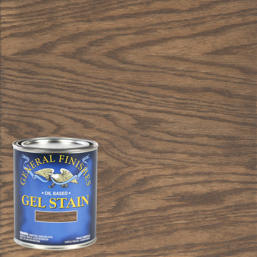 Gel Stain, Oil Based, Ash Gray, Quart